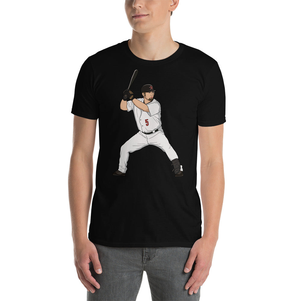 Iconic Stance Series: "Bagwell" Short-Sleeve Unisex T-Shirt