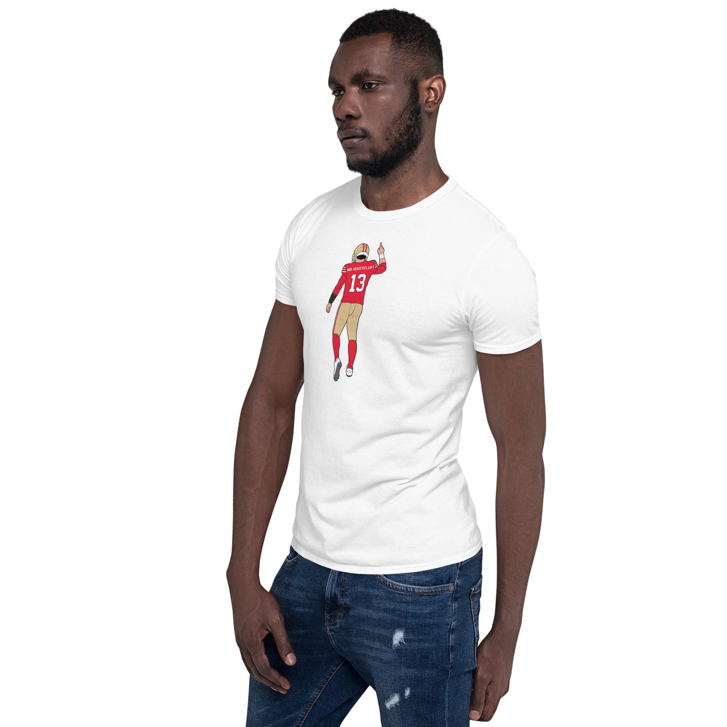 Mr. Irrelevant Short-Sleeve Unisex White T-Shirt