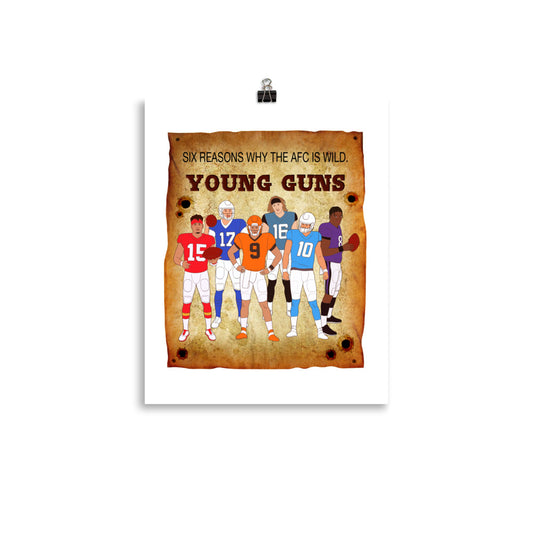 AFC Young Guns Poster