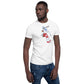 Buffalo Hurdle Short-Sleeve Unisex White T-Shirt