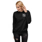 Butt Fumble Sports Unisex Premium Black Sweatshirt