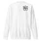 Butt Fumble Sports Unisex Premium White Sweatshirt