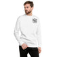Butt Fumble Sports Unisex Premium White Sweatshirt
